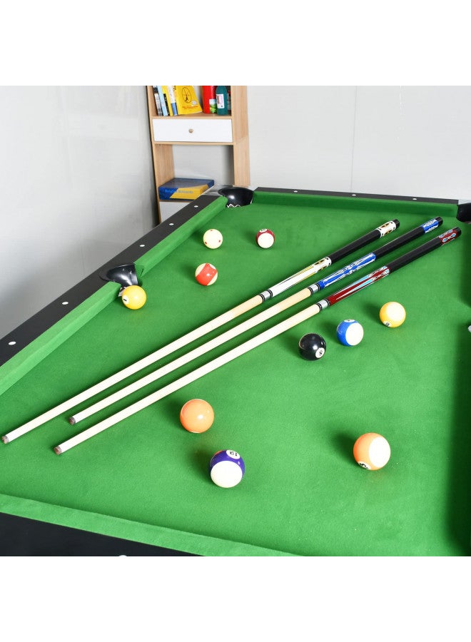 MoyanSuper MoyanSuper 58 inch Set of 2 Pool Cue Sticks, 2 Piece Maple Billiard Cue Stick 20 Oz Great for House or Bar  - Image 4