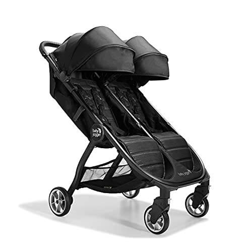Baby Jogger City Tour 2 Double Stroller Compact & Sleek Twin Design with Easy-To-Maneuver Features Ideal for Growing Kids Plush Imported - Image 1