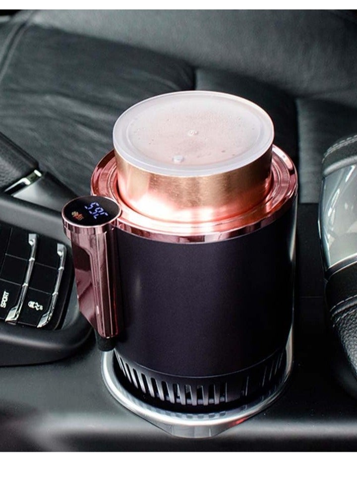 Generic Car Cooling and Heating Cup, Rapid Cooling and Heating Cup, 12V Heating Cup, Dual-purpose Cooling and Heating, Intelligent Heating and Cooling Car Milk Cup  - Image 4