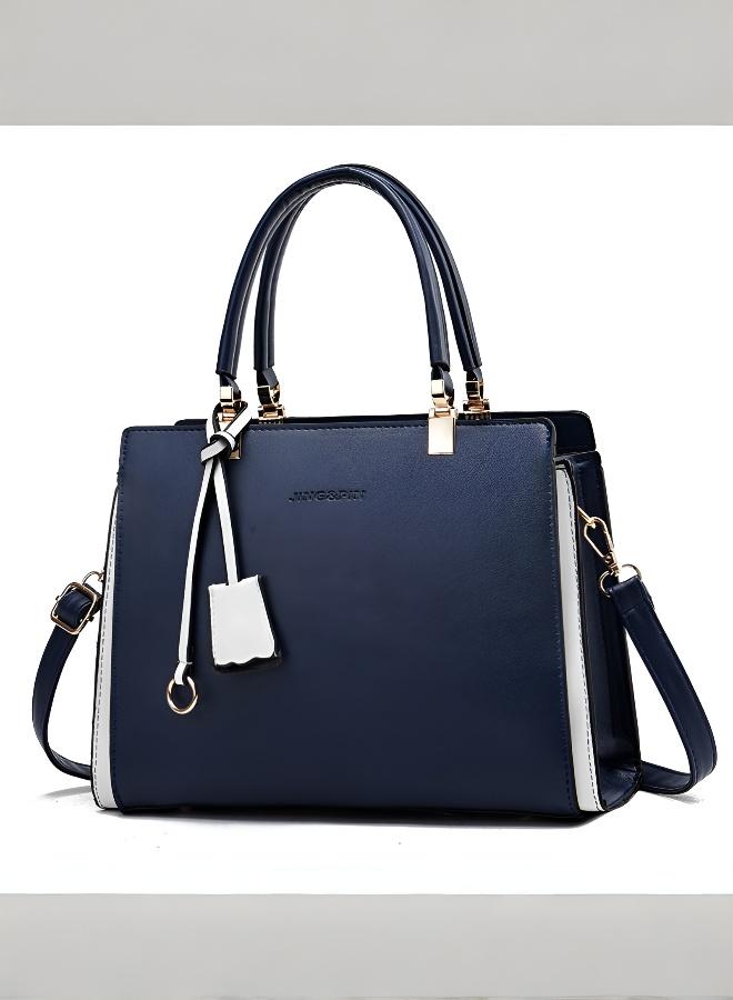 Trendy Women's Handbag in Dark Royal Green - Versatile for All Looks - Image 2