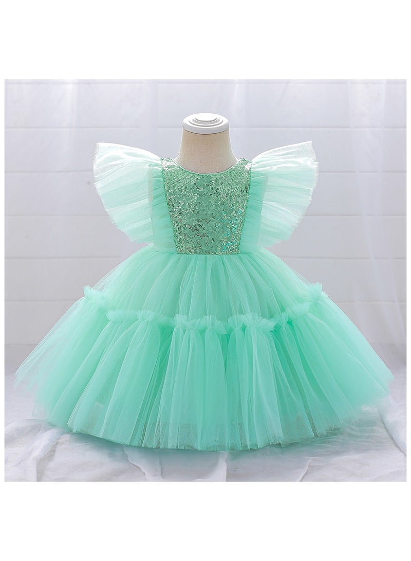 D'Daniela Sequin Tulle Dress - Image 1