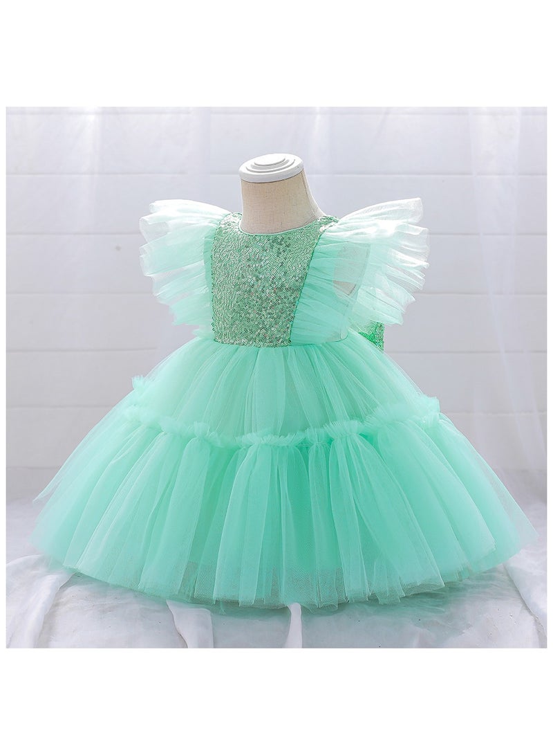 D'Daniela Sequin Tulle Dress - Image 2
