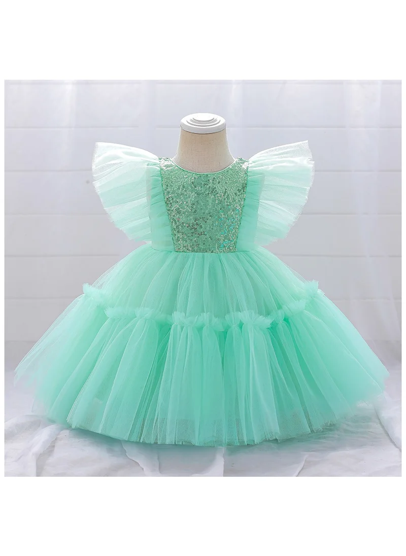 دىدانيالا Alice Butterfly Light Green Party Dress