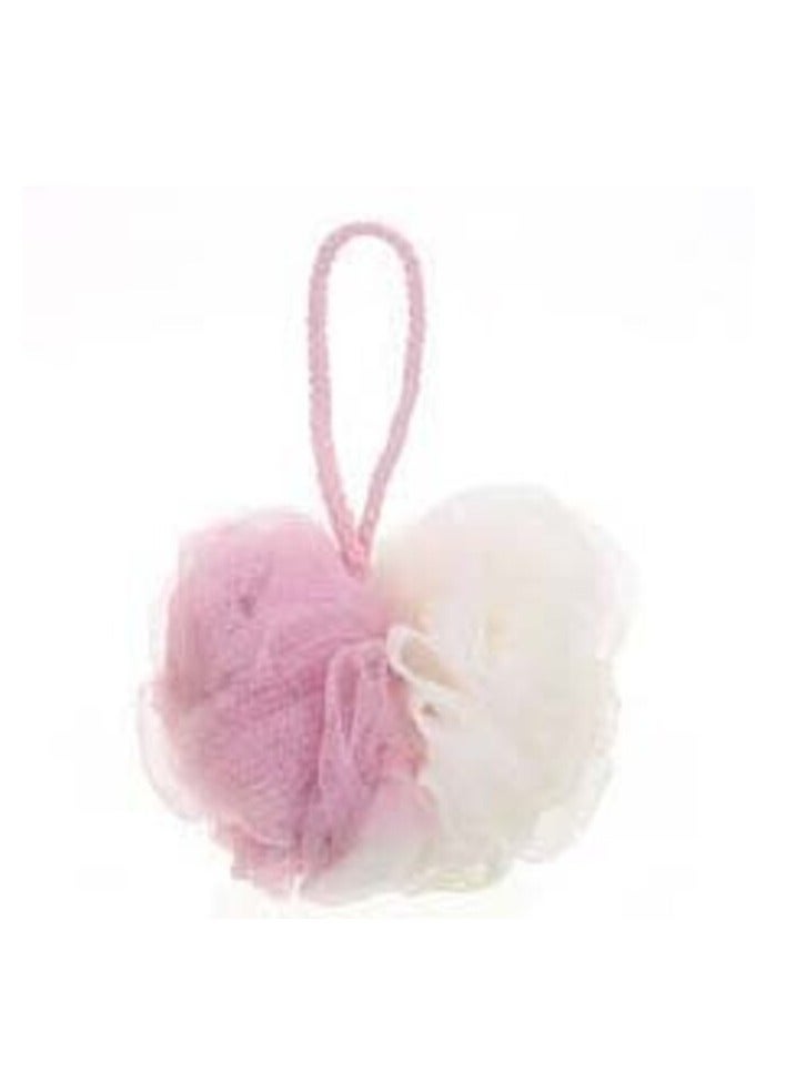 بروماس إسفنجة إسفنجية شبكية ناعمة للاستحمام وتقشير الحمام وإسفنجة استحمام شبكية وإسفنجة دش لغسل الجسم للنساء والرجال 4 ألوان فريدة (اللون 1) - Image 1