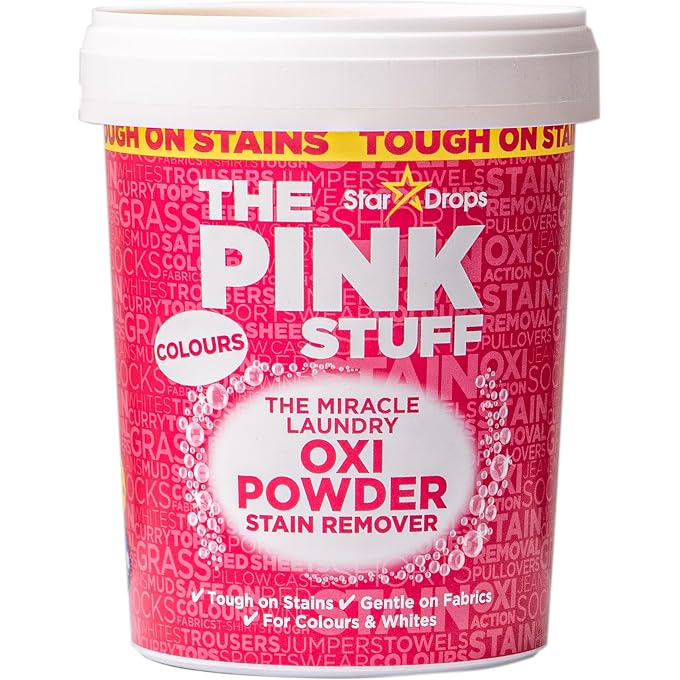 Stardrops The Pink Stuff Oxi Powder Stain Remover Colours - 1kg