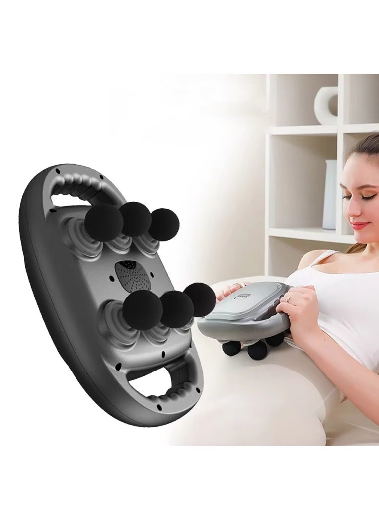 EVEREEN Fascia Gun Muscle Massager Gun, High Frequency Back Waist Massage Machine, Six-head Body Shoulder Professional Fascia Massage Gun  - Image 1