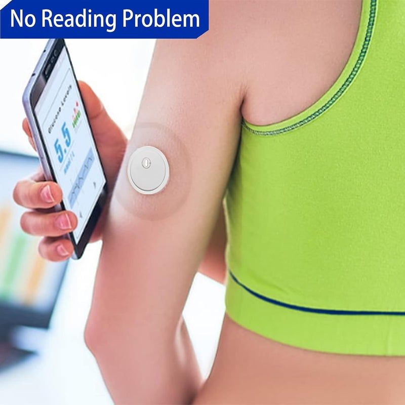 60Pack Libre 3 Plus Sensor Covers Waterproof Adhesive Patches for Freestyle Glucose 15 day Sensor Patch CGM Clear Overpatch Bandage Latex-free Hypoallergenic Sweatproof Breathable, without Hole - Image 5
