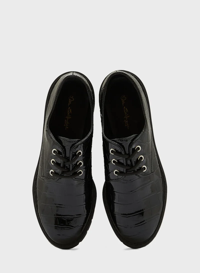 Miss Selfridge Casual Lace Up Ankle Boot