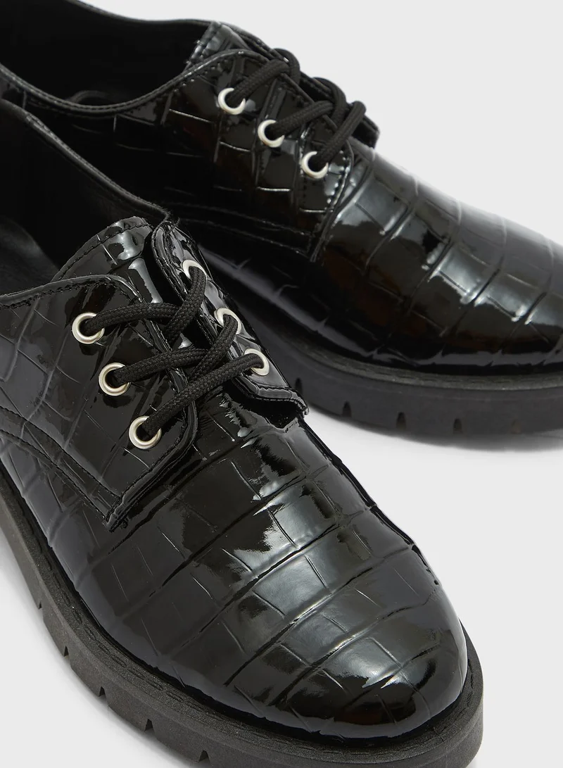 Miss Selfridge Casual Lace Up Ankle Boot
