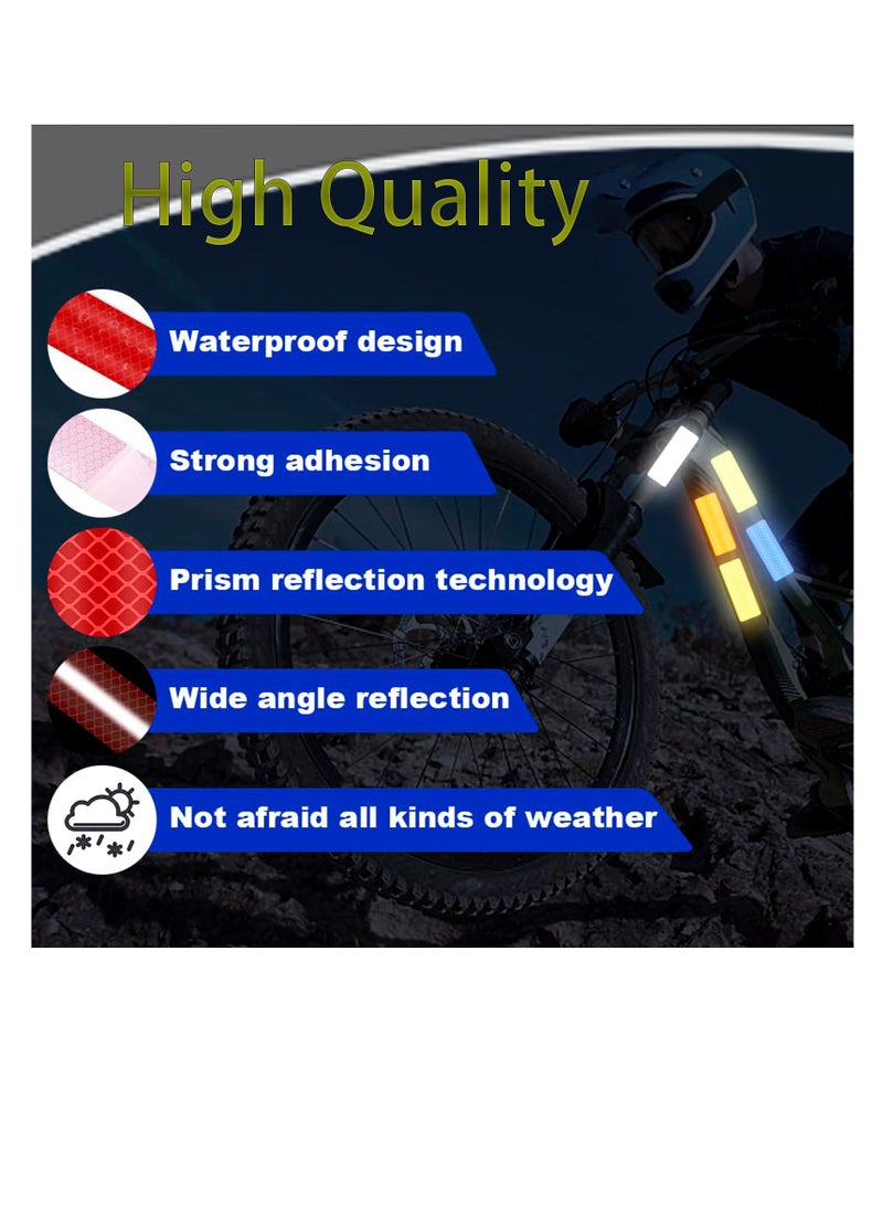 Generic Reflective Stickers Tape, Waterproof, High Visibility for Clothing, Night Riding, Walking, Car, Bike, Motorcycle, Helmet - Image 3