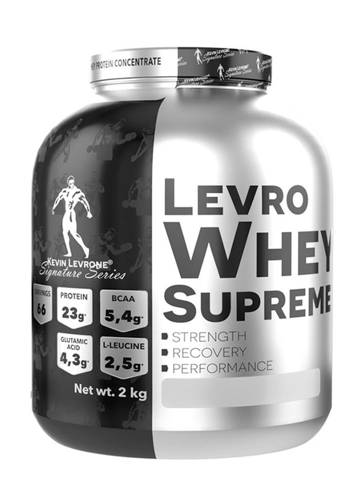 KEVIN LEVRONE Levro Whey Supreme - Strawberry Flavor - 2kg 