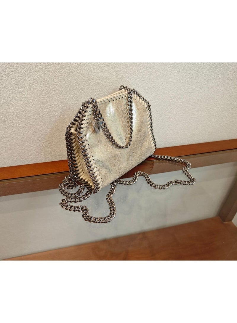 ستيلا falabella سلسلة حقيبة حقيبة الكتف للسيدات ، حقيبة العلامة التجارية الفاخرة ، حقيبة لطيفة - Image 4