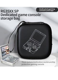 Excefore Storage Bag Case for RG35XXSP, Shockproof Hard Protective Cover Portable Organizer Bag for ANBERNIC RG35XX SP Handheld Game Console, Waterproof Carrying Case for RG35XXSP Retro Handheld Game Console  - Image 2