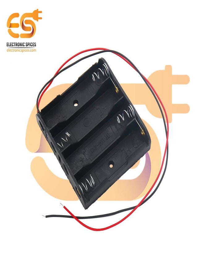 Electronicspices Electronic Spices Combo of Dual Shaft BO Motor | Rubber Wheels | Male to Male Jumper Wire and 4 AA Cell Holder - Image 4