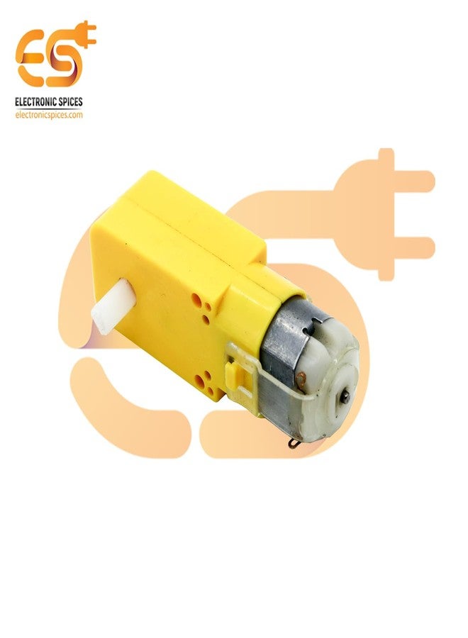 Electronicspices Electronic Spices Combo of Dual Shaft BO Motor | Rubber Wheels | Male to Male Jumper Wire and 4 AA Cell Holder - Image 2