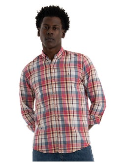 Shirt Men's, Stylish, Oxford Cotton , Cashmere , Multicolor
