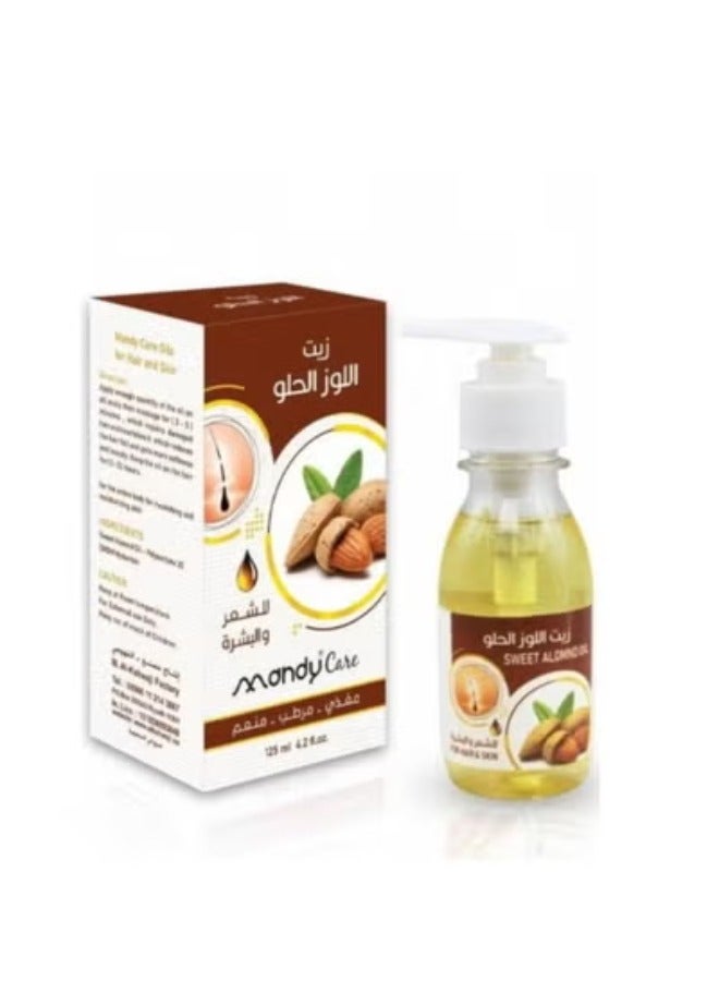 زيت اللوز الحلو للشعر والجسم 125مل