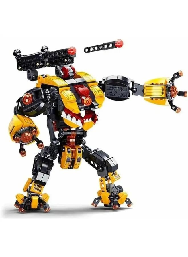 Sluban Atomic Uprising Storm Inquisitor Robot Building Blocks Set - 668 Pcs - Image 3