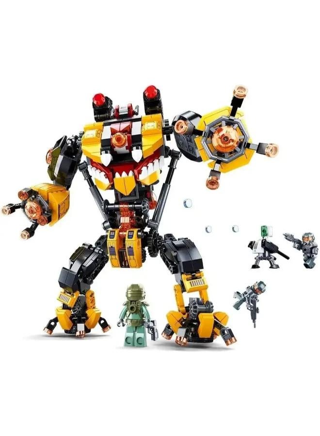 Sluban Atomic Uprising Storm Inquisitor Robot Building Blocks Set - 668 Pcs - Image 2