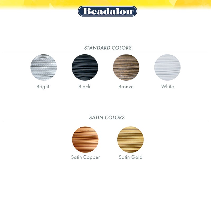 Beadalon 19 Strand Stainless Steel Bead Stringing Wire, .012 in / 0.30 mm, Bright, 30 ft / 9.2 m - Image 5