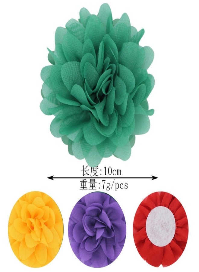 IS4U Satin Fabric Large Flower Brooch Pin Dainty Handmade Big Rose Flower Brooches Blossom Lapel Pins Silk Camellia Flowers Pin Wedding Dance Prom Party Banquet Dresses Suit Clothes Jewelry for Women (Yellow) - Image 4