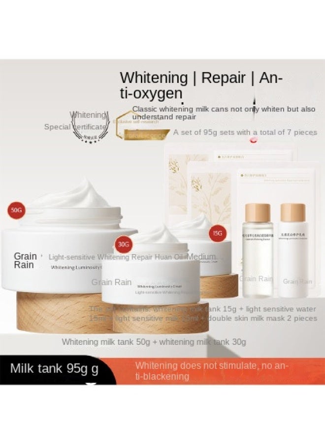 Light-sensing Whitening Milk Cream For Skincare, Brightening And Moisturizing, Improves Dullness, Hydrates And Replenishes Moisture - Image 2