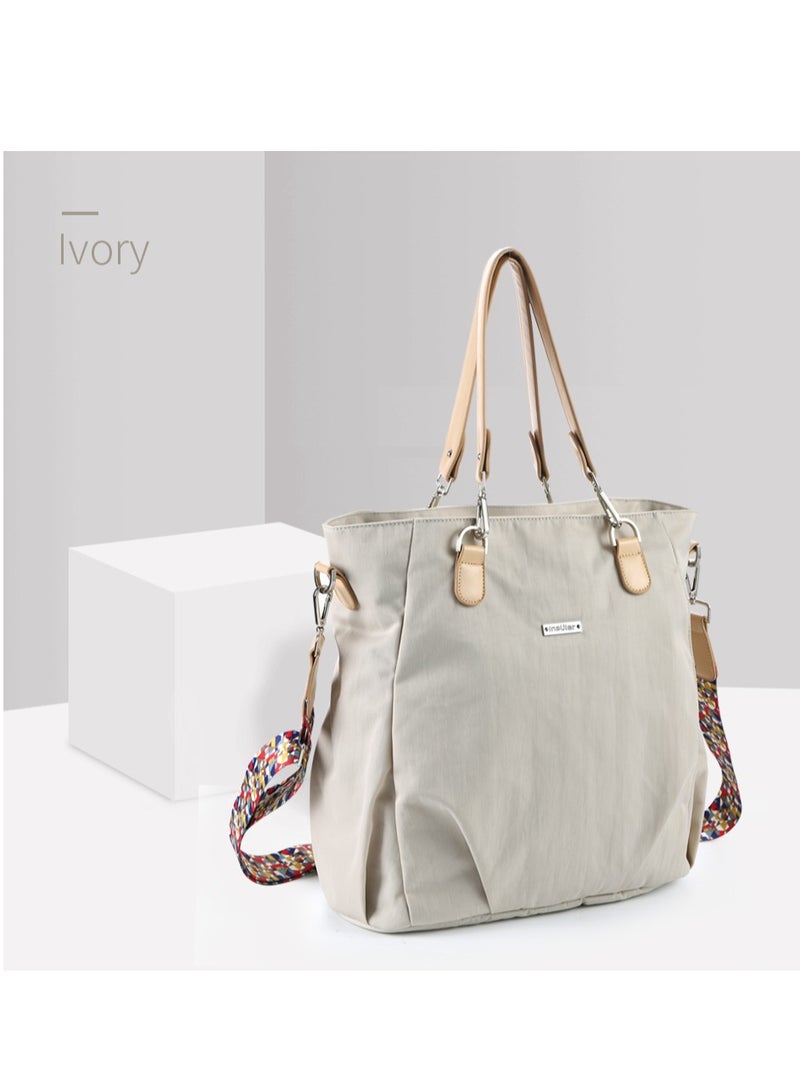 insular Large Capacity Convertible Shoulder Diaper Bag - Image 2