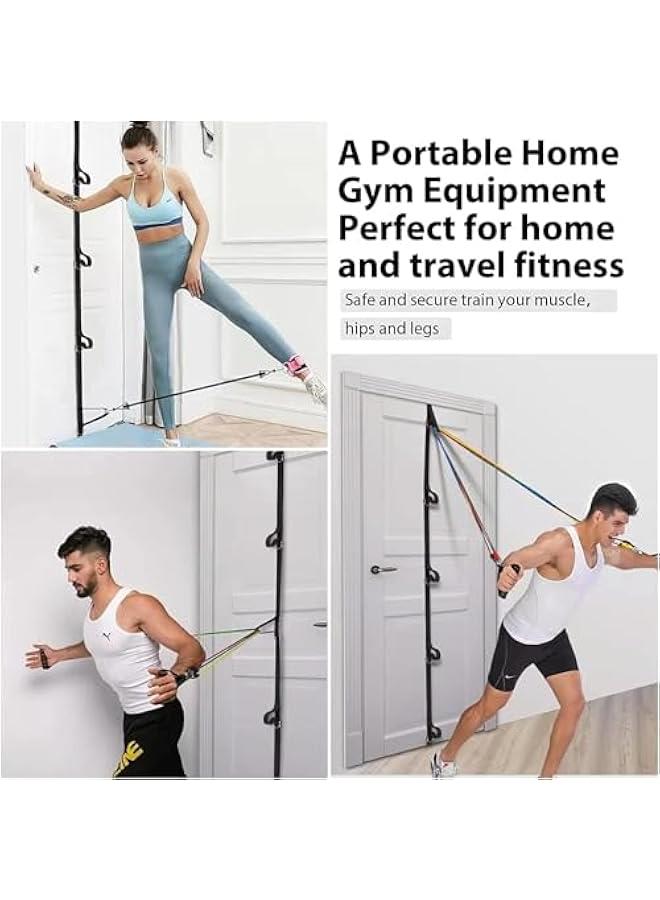 هوكور HOOKOR Heavy Duty Door Anchor for Resistance Bands, Portable Workout Resistance Band Door Anchors, Door Strap Attachment for Resistance Training Physical Therapy Home Workouts, 5.1 Meters - Image 2