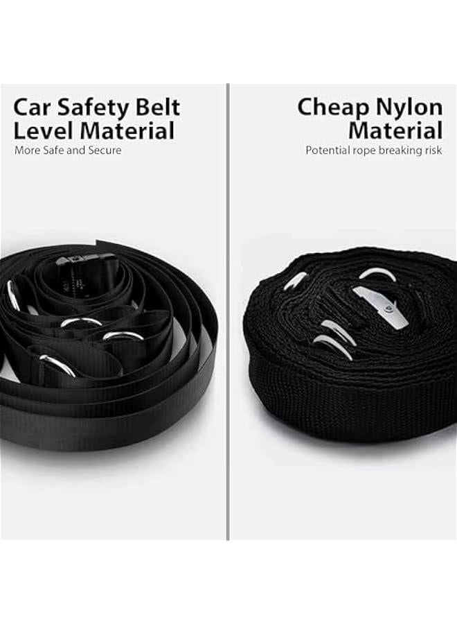 هوكور HOOKOR Heavy Duty Door Anchor for Resistance Bands, Portable Workout Resistance Band Door Anchors, Door Strap Attachment for Resistance Training Physical Therapy Home Workouts, 5.1 Meters - Image 3