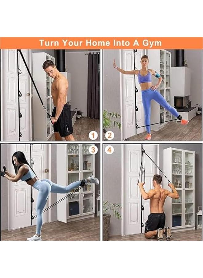 هوكور HOOKOR Heavy Duty Door Anchor for Resistance Bands, Portable Workout Resistance Band Door Anchors, Door Strap Attachment for Resistance Training Physical Therapy Home Workouts, 5.1 Meters - Image 5