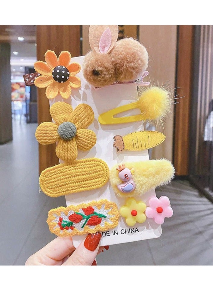 18 PCS Cute Hair Clips Fashion Girls Hair Accessories Lovely Animal Barrettes Set Non-slip Metal Snap Pins for Girls Kids Teens Toddlers  - Image 2
