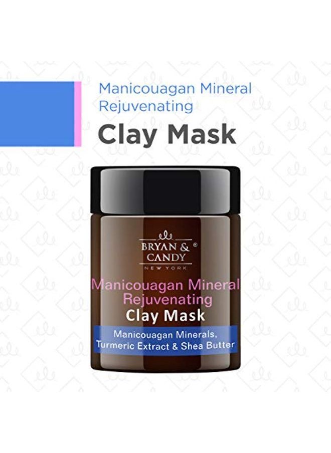 BRYAN & CANDY New York Manicouagan Mineral Rejuvenating Clay Face Mask With Manicouagan Minerals, Turmeric Extract & Shea Butter (100 Gm)  - Image 3