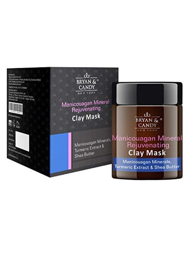 BRYAN & CANDY New York Manicouagan Mineral Rejuvenating Clay Face Mask With Manicouagan Minerals, Turmeric Extract & Shea Butter (100 Gm)  - Image 2