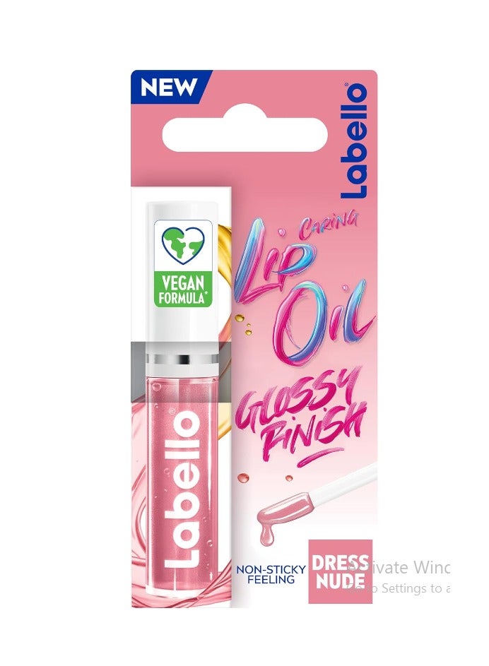 Labello Lip moisturizing and care oil, Dress Beige Nude - Image 1