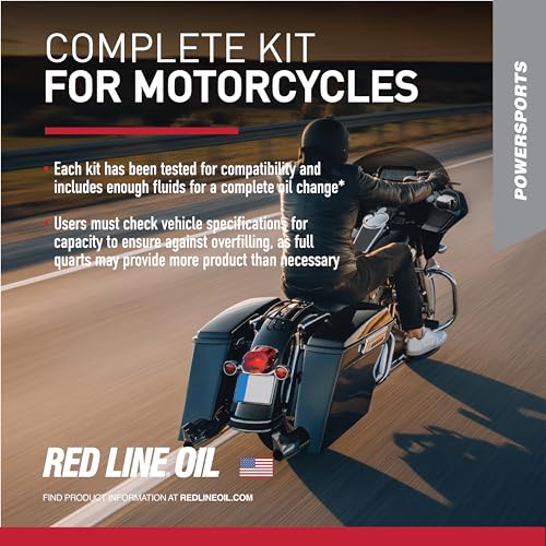 Red Line 90226 Powersport Motor Oil V-Twin 20W50 Powerpack Kit - Image 5