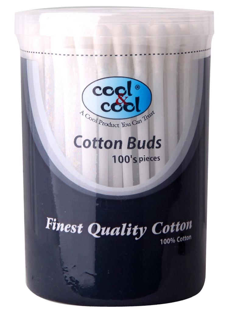 كول اند كول أعواد قطنية باردة - متنوعة ، 100 قطعة - Image 1