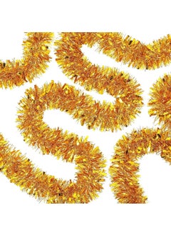 Forty Wings Forty Wings 4 FtFeet Artificial XmasChristmas Tree with Led Light and 12 Pcs Golden Balls and 2 Pcs Golden Tinsel Garland for Christmas X mas Decorations Xmas Tree 4 Ft Golden Theme Tree  - Image 4
