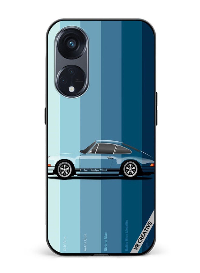 VR CREATIVE Protective Case Cover For Oppo Reno8 T 5G Car Design Multicolour - Image 1