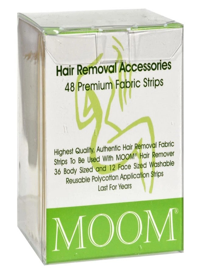 MOOM Fabric Strips for Men, 48 CT