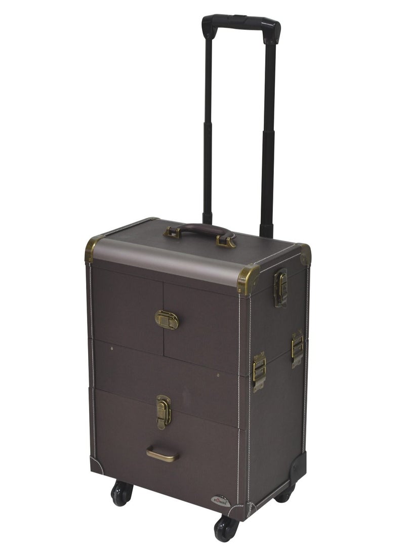 SUNRISE Cosmetic Cases Large Capacity Makeup Artist Trolley  - Image 5