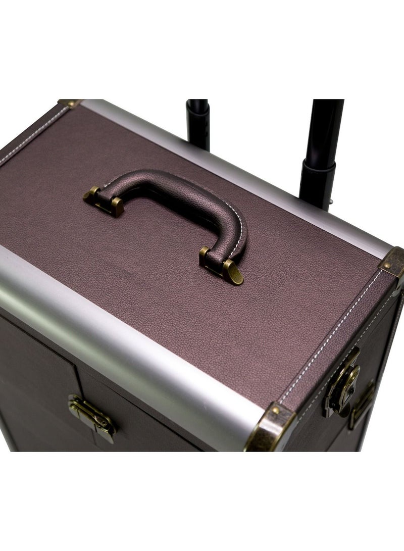 SUNRISE Cosmetic Cases Large Capacity Makeup Artist Trolley  - Image 4