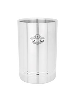 Taluka Taluka 48 x 75 Inches Approx Stainless Steel Quality Made Designer Wine Cooler Weight 525 Grams Champagne Bucket Wine Bucket Bar Accessories  - Image 1