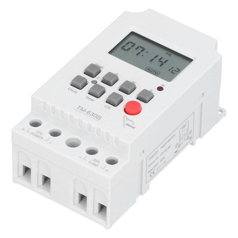 Microcomputer Timer Switch 7‑Day Electronic Accessories with Digital Display for Light Control - Image 1