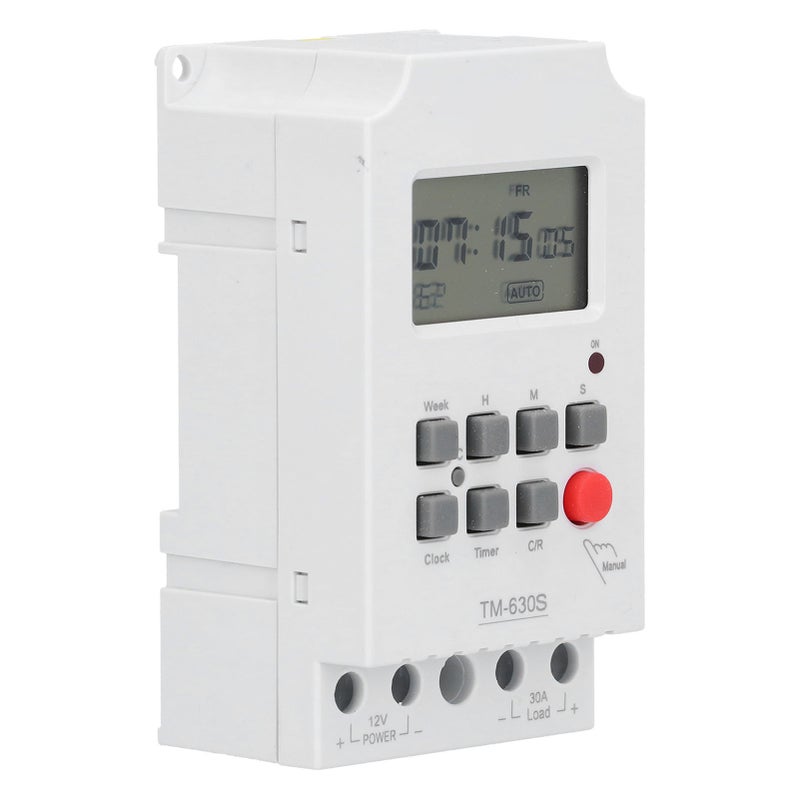 Microcomputer Timer Switch 7‑Day Electronic Accessories with Digital Display for Light Control - Image 3