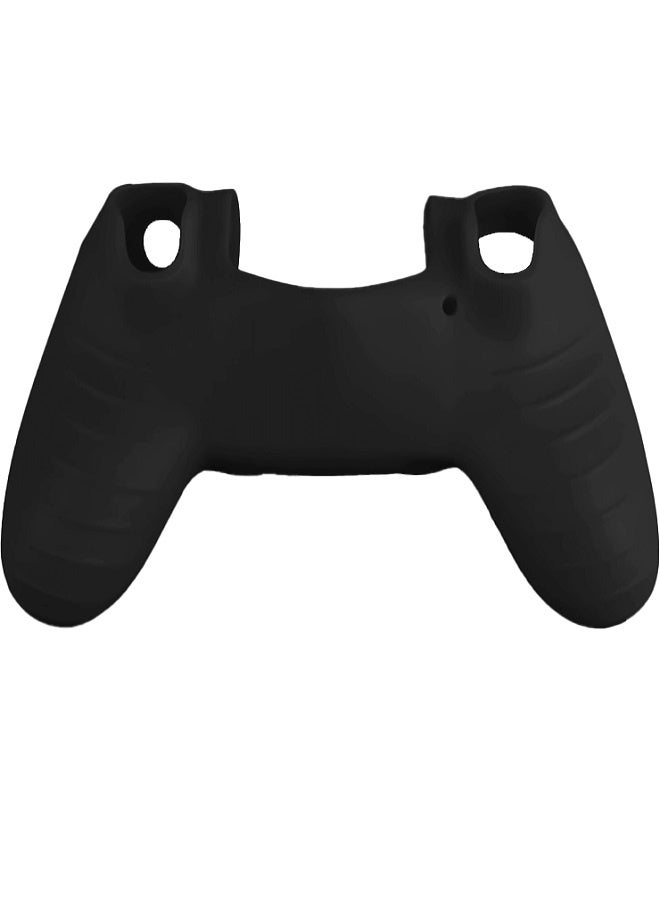 DOBE Silicone Cover Case for PS4 DualShock Controller & Analog Grips - Black - Image 2