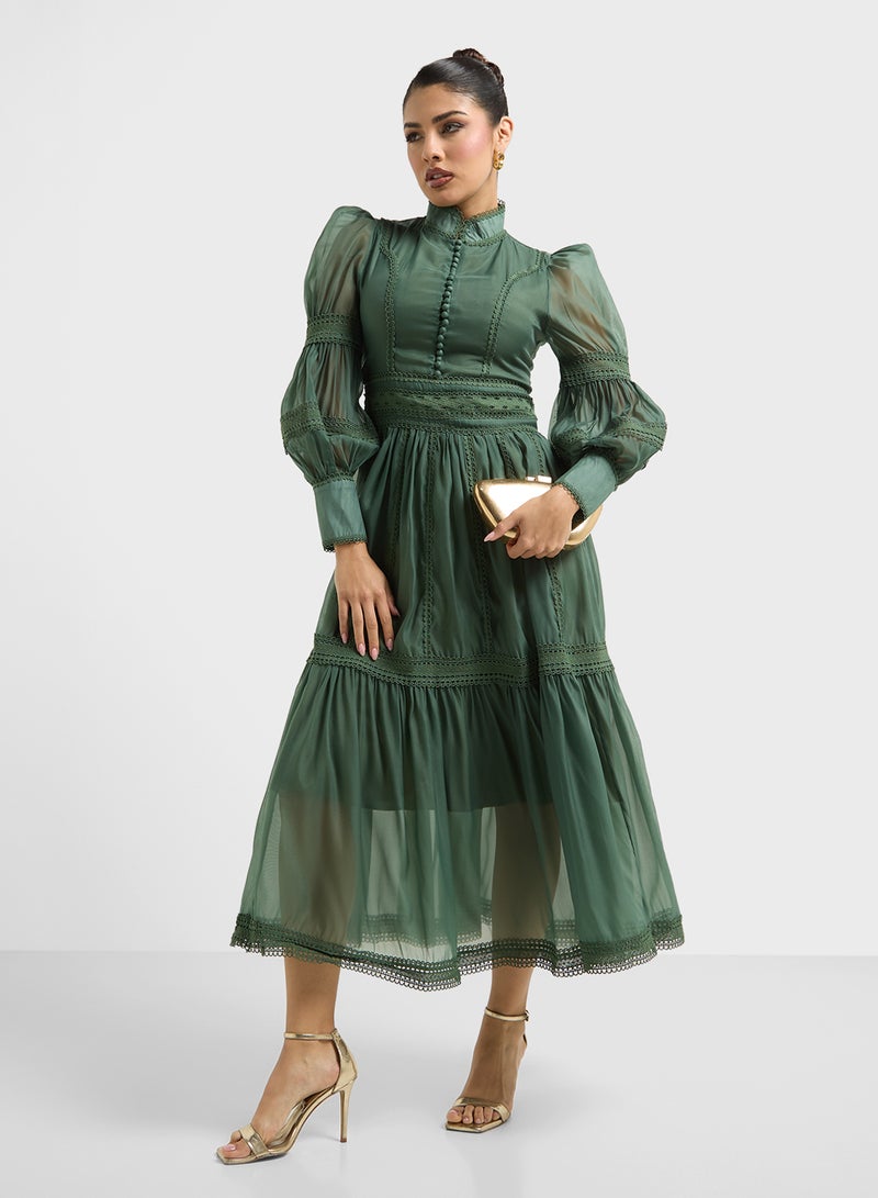 خزانة فستان بشريط دانتيل - Image 4