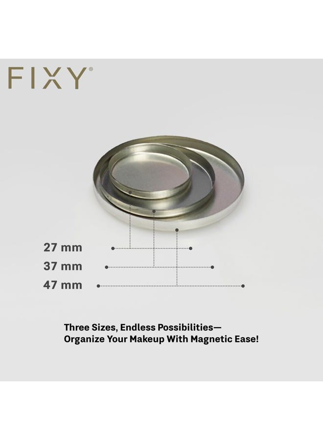 FIXY Ultimate Makeup Refill Kit: Includes 30 Round Empty Magnetic Pans & a Powder Binder Spray | Repurpose your Eyeshadow, Blush, Bronzer, Highlighter & More | Vegan & Cruelty-Free - Image 4