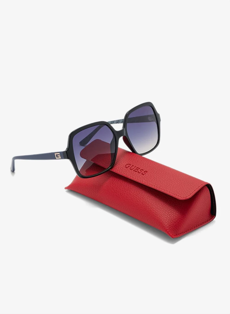 Guess  Gradient Oversized Rectangle Shape Sunglasses for Women | Best Price UAE