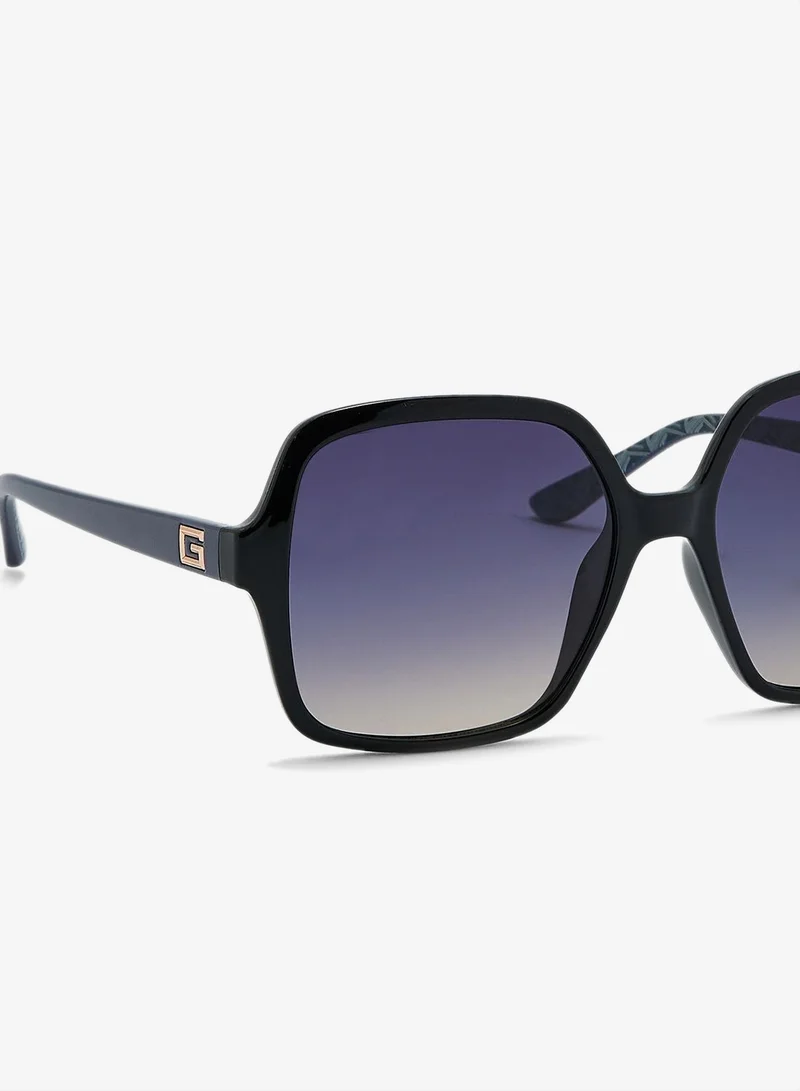 Guess  Gradient Oversized Rectangle Shape Sunglasses for Women | Best Price UAE