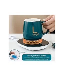 BAIG Coffee Mug Cup Warmer for Home Office Milk Tea Water Heating Pad Hot Plate Hot Milk Coffee Cup  - Image 5